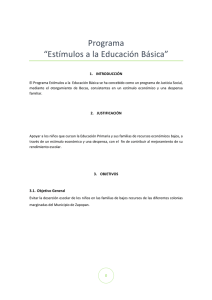 Programa “Estímulos a la Educación Básica”