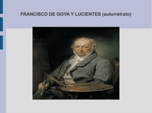 FRANCISCO DE GOYA Y LUCIENTES (autorretrato)