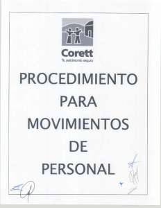 Procedimiento para Movimiento de Personal