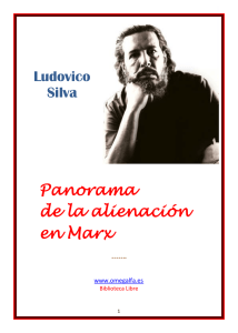 Panorama de la alienación en Marx