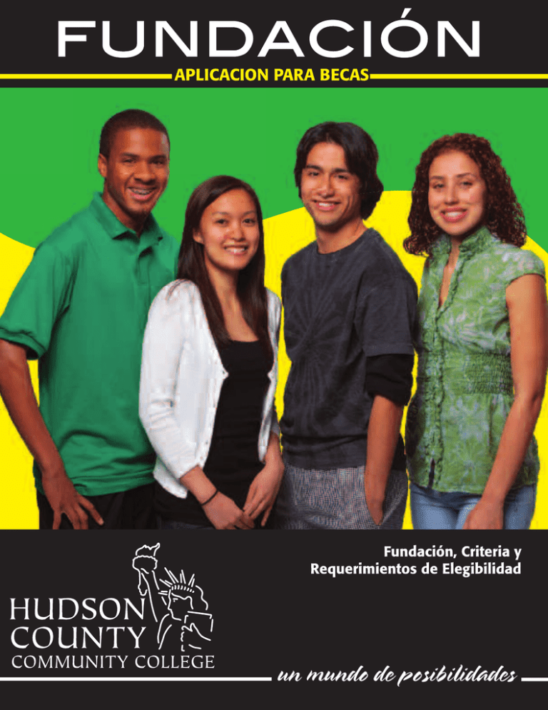 Foundation BRCH/application Hudson County Community College