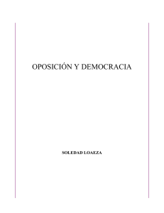 oposición y democracia