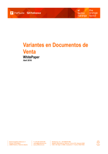 WP2016.1.013 - Variantes en Documentos de Venta