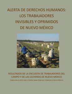 Trabajadores agrícolas de Nuevo México