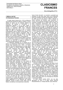 Ficha Bibliográfica N°12 – Clasicismo Francés