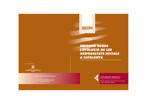 informe sobre l`evolució de les desigualtats socials a catalunya