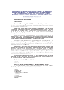 Decreto Supremo N° 024-2013-EF