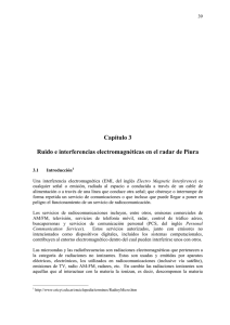 Capítulo 3 Ruido e interferencias electromagnéticas en el radar de