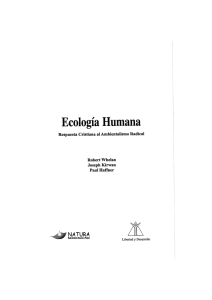 Ecología Humana - Libertad y Desarrollo