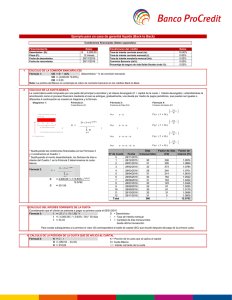 Fórmulas y ejemplos para crédito back to back.