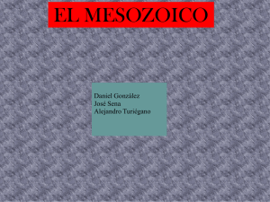 Mesozoico - IES Dionisio Aguado
