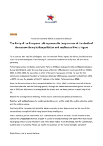 The Party of the European Left expresses its deep sorrow at the