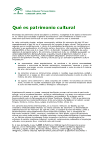 Patrimonio Cultural - Instituto Andaluz del Patrimonio Histórico