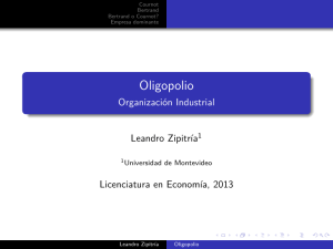 Oligopolio - Leandro Zipitria