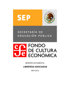 librerías asociadas - Fondo de Cultura Económica