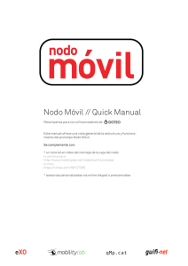 Nodo Móvil // Quick Manual
