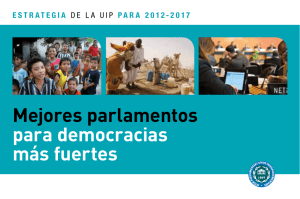 Mejores parlamentos para democracias más fuertes
