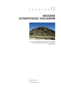 neogene ultrapotassic volcanism