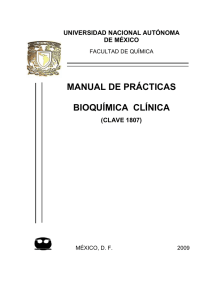 MANUAL DE PRÁCTICAS BIOQUÍMICA CLÍNICA