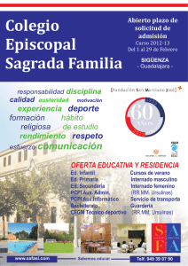 sigüenza - Colegio Episcopal Sagrada Familia