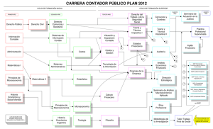 CARRERA CONTADOR PÚBLICO PLAN 2012