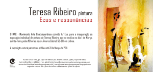 Teresa Ribeiro pintura - Movimento Arte Contemporânea