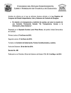 Iniciativa de reforma por el que se reforman diversos artículos a la