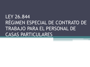 ley 26.844 regimen especial de contrato de trabajo para el personal