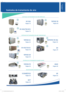 Centrales de tratamiento de aire