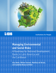 IDB - Managing Environmental and Social Risks