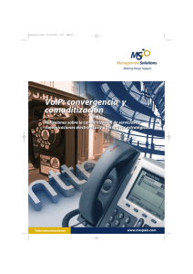 VoIP: convergencia y comoditización