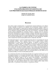 LA FABRICA DE VOTOS - Grupo Consultoría Pareto