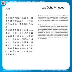 Las Ocho Virtudes - Fung Loy Kok Taoist Tai Chi