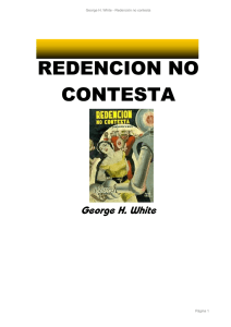 White, George H - Redencion No Contesta