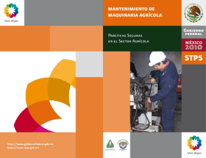 Mantenimiento de Maquinaria Agrícola