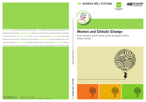 Women and Climate Change - The Greens