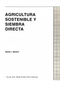 St 50. Agricultura sostenible y siembra directa