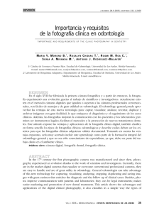 Importancia y requisitos de la fotografía clínica en