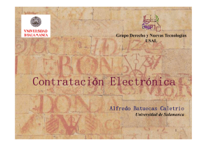 Contratación Electrónica - Alfredo Batuecas (497 kbytes)