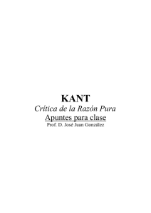 Apuntes Kant - WordPress.com