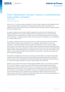 Chile | Depreciación del peso: razones y consideraciones sobre