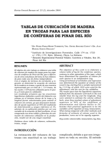 TABLAS DE CUBICACION DE MADERA