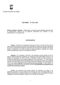 Dictamen 244-2013 - Gobierno de Aragón