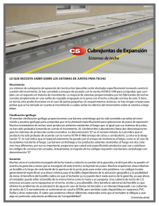 Cubrejuntas de Expansión - Construction Specialties