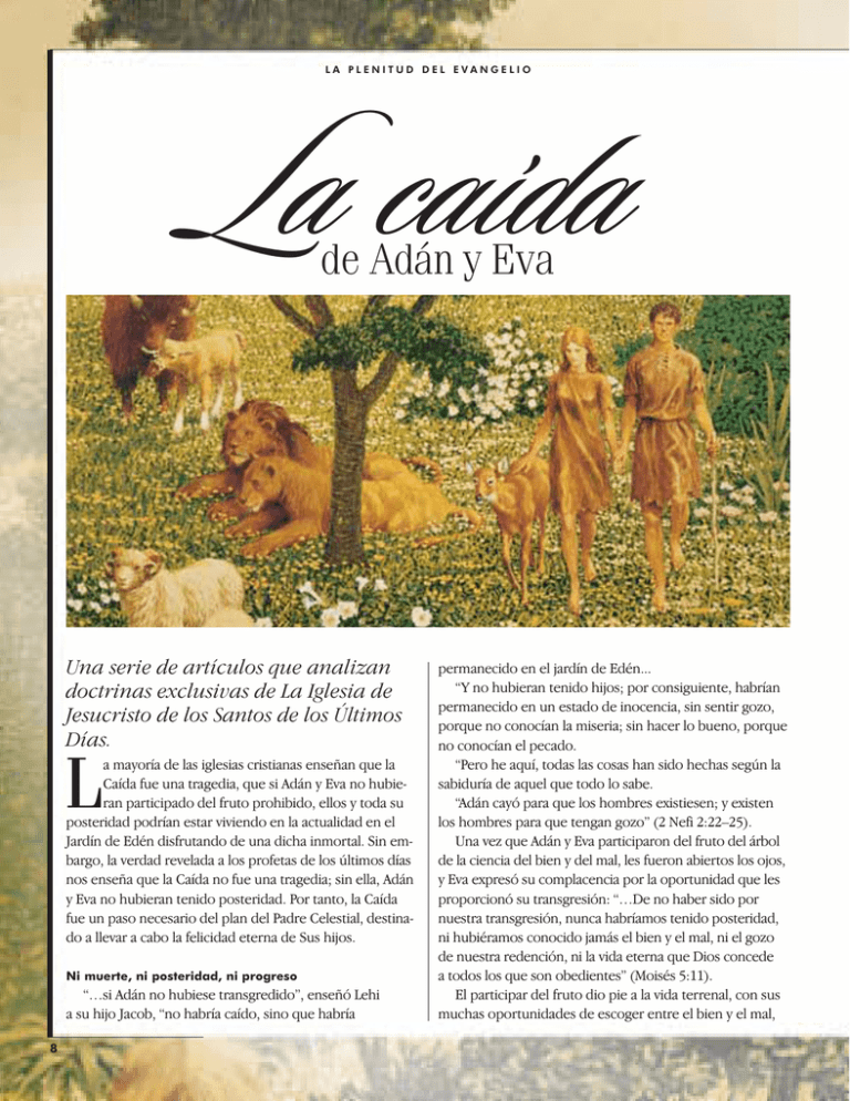 La Caída De Adán Y Eva