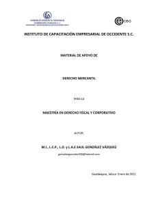 Derecho Mercantil