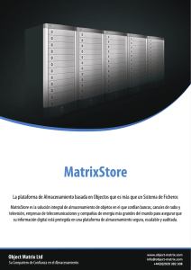 Ficha MatrixStore