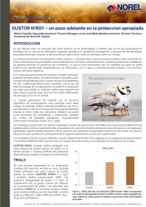 GUSTOR N`RGY – un paso adelante en la proteccion