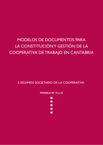 Modelos nos 22 y 23 del documento ANEXO a esta Guía: “Modelos