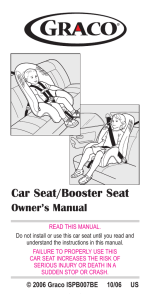 Car Seat/Booster Seat